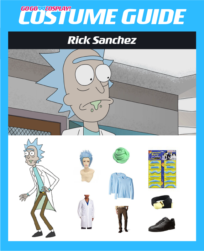 Rick Sanchez Costume Ideas + Pickle Rick! - DIY Cosplay Guide